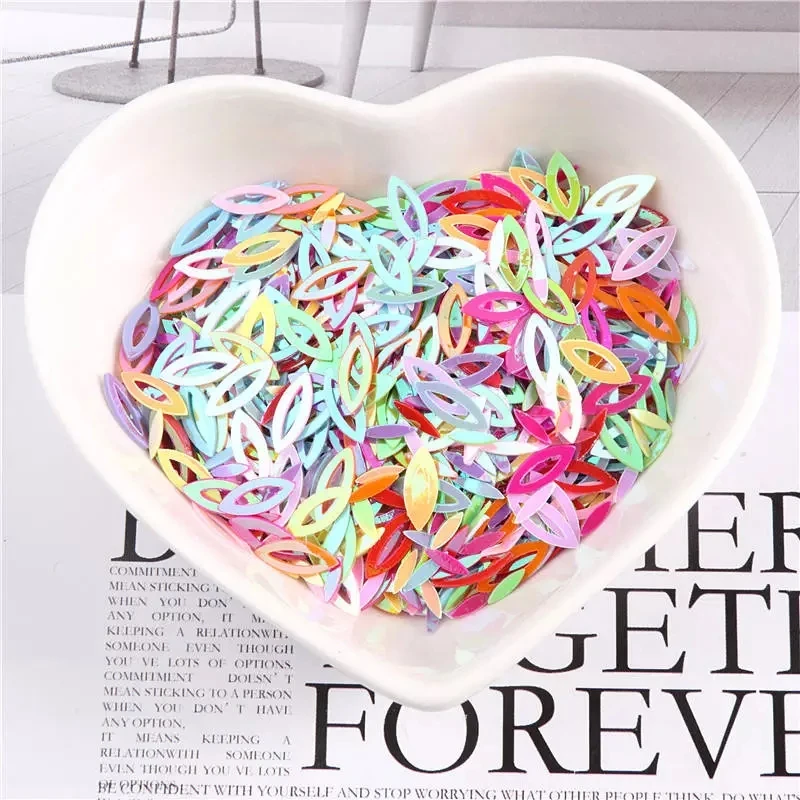 10 г/упак. 3*9 мм полые пайетки конский глаз из ПВХ шитье Свадебное Ремесло