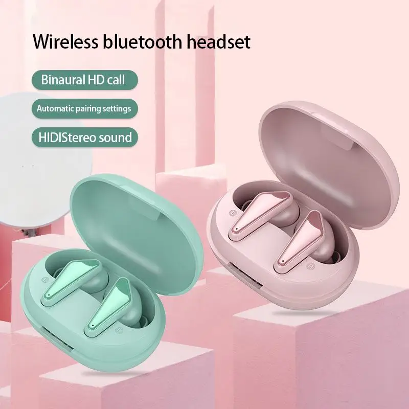 

TWS беспроводные Bluetooth-наушники 5,0 бинуаральные спортивные наушники-вкладыши HiFi качественный звук стерео сенсорное управление водонепрониц...