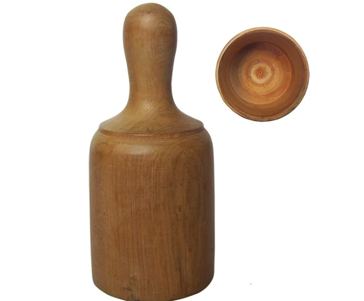 Ароматный деревянные 1 шт. чашка для терапии медицинские банки тела Массажная