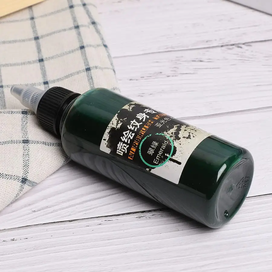 Временная одноразовая матовая тату-краска 100 мл цветной краситель для рисования