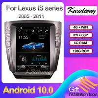kaudiony android 10 0 for lexus is is250 is300 is350 car radio automotivo multimedia player auto gps navigation 4g bt 2005 2011