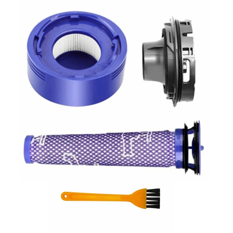 

4PCS For Dyson V7 V8 Vacuum Cleaner Installation Motor Rear Cover Front And Rear Filter Kit Motor Rear Cover Parts