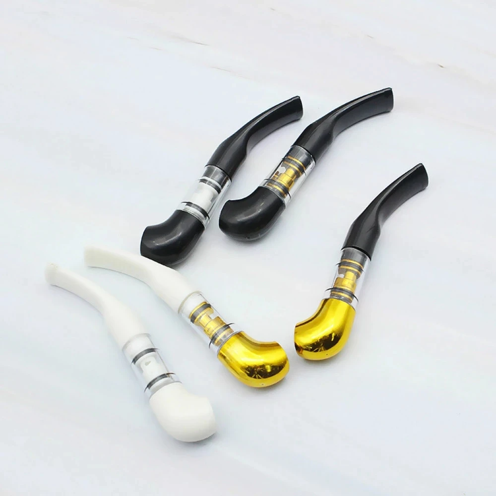 

High-grade Cycle Filter Smoke Pipes Cigarette Pipes Resin Tobacco Pipe Standard Smoking Pipe Mouthpiece Cleaning Cigarette