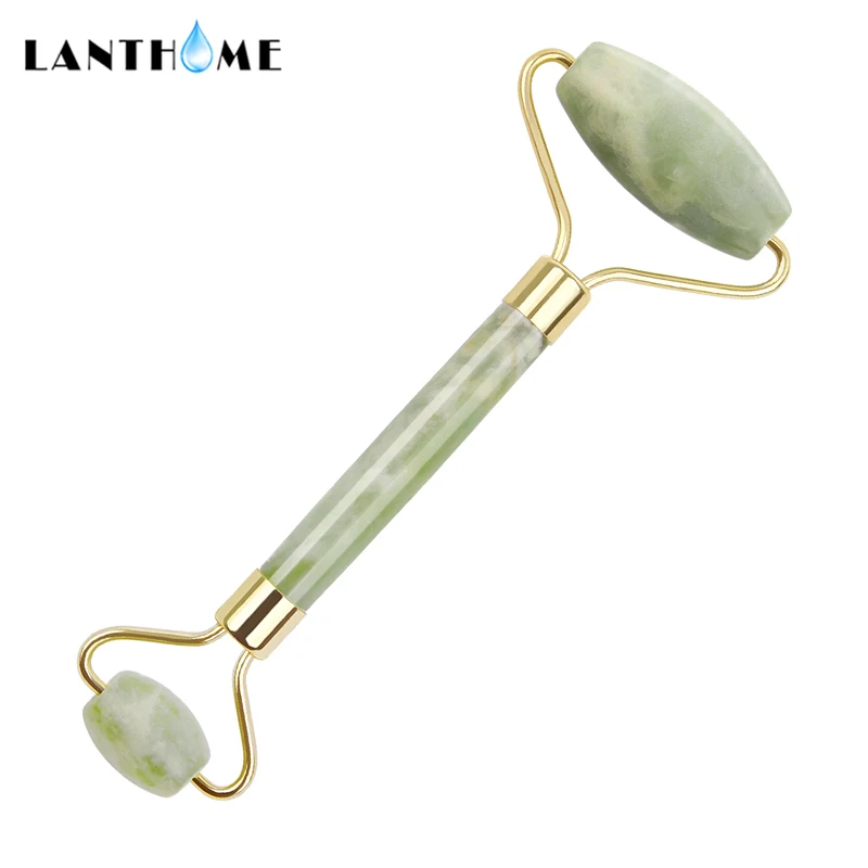 

Double Head Face Jade Roller Massager Anti Cellulite Slimmer Tool for Body Neck Fae Relaxation Thin Beauty Health Care Tools
