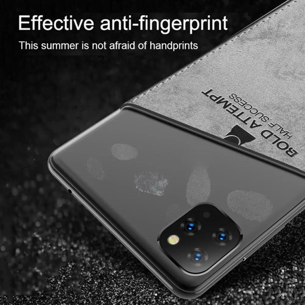 Тканевый чехол для телефона с оленем для iphone 11, 11Pro, X, Xs, Max, Xr, ультра тонкий мягкий силиконовый чехол с текстурой ткани для iphone 7, 8, 6 s Plus