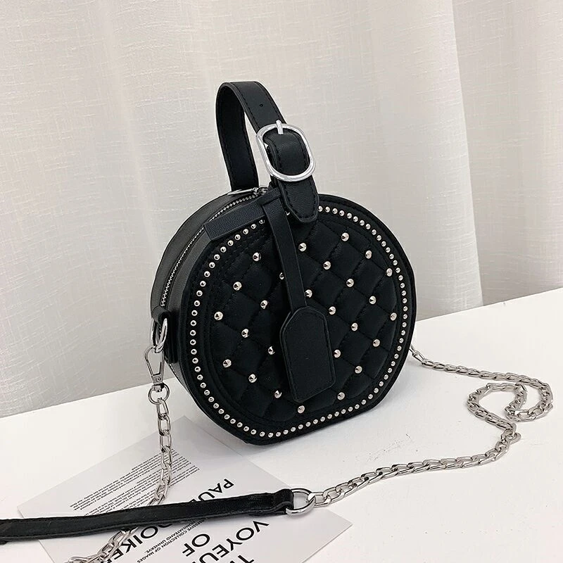 Круглый женский клатч сумка через плечо дамские ручные сумки роскошные кожаные с