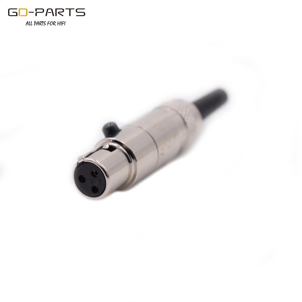 Мини 3-контактный гнездовой разъем XLR для K271 K240 K272 K242 K702 обновления наушников Hifi DIY