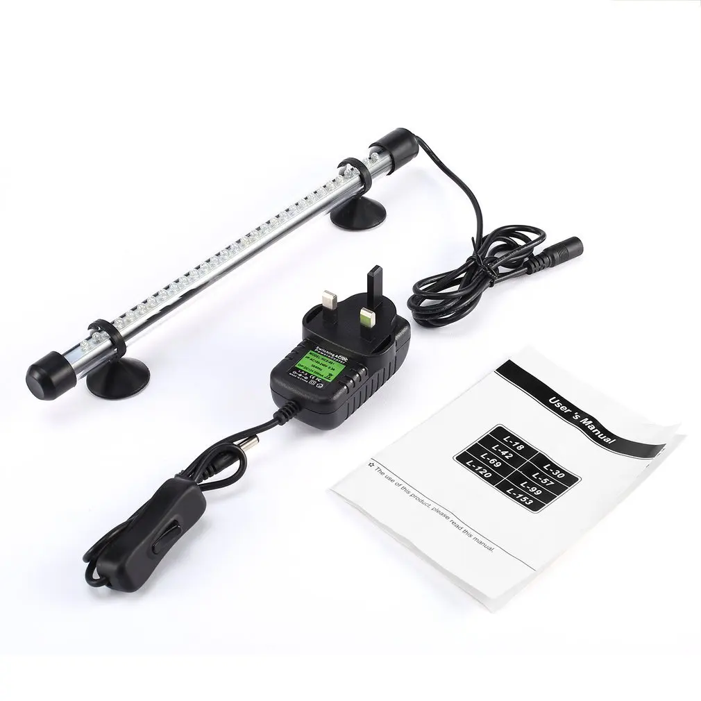 Светодиодный аквариумный погружной светильник аквариумное освещение для