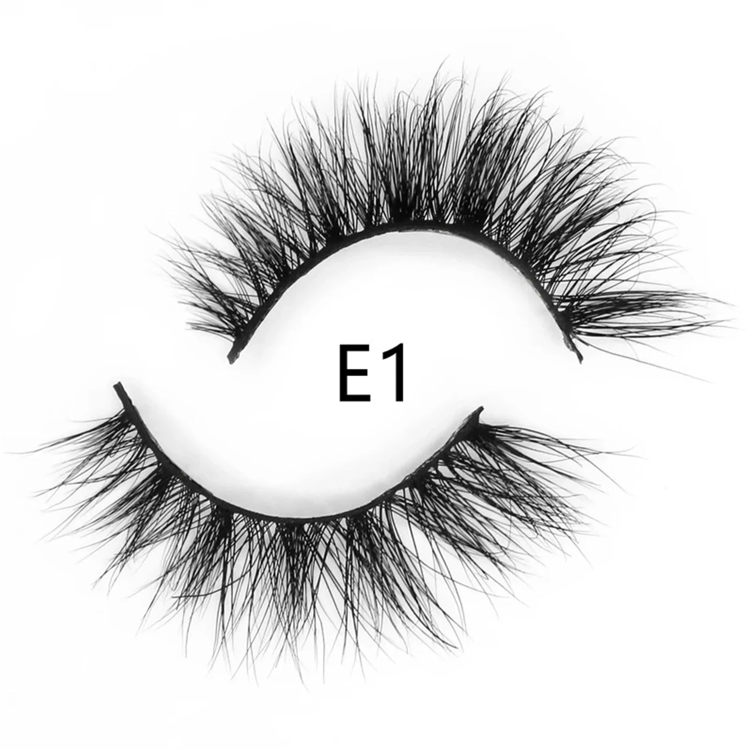 Норковые ресницы TDANCE короткие 3D накладные натуральная прижимная 5D норковая