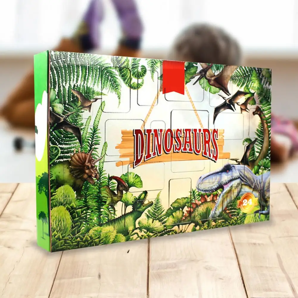 

Dinosaur Box Funny Christmas Advent Calendar Gift Creative Calendar Box