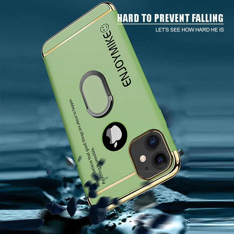 

High Anti-drop Phone Case For iPhone 11 12 Pro Max SE 2020 Bare Metal Feel Protector Back Cover For iPhone 8 7 6S Plus XR XS MAX