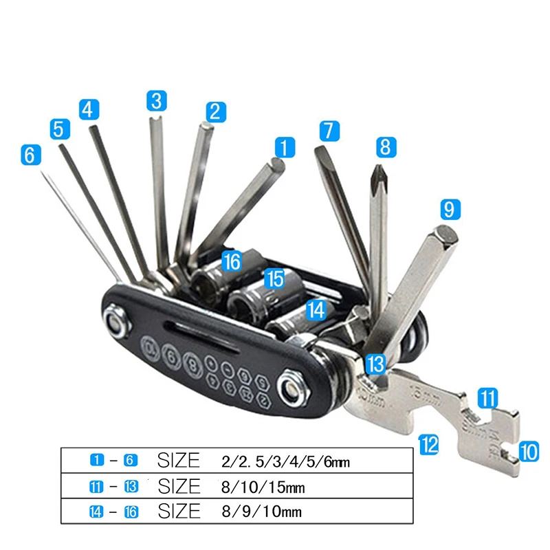 Bicycle Bike Tools Topeak Tire Repair Kits Tool Wrench Screwdriver Chain Cutter Cycling Mountain Accessories | Спорт и развлечения