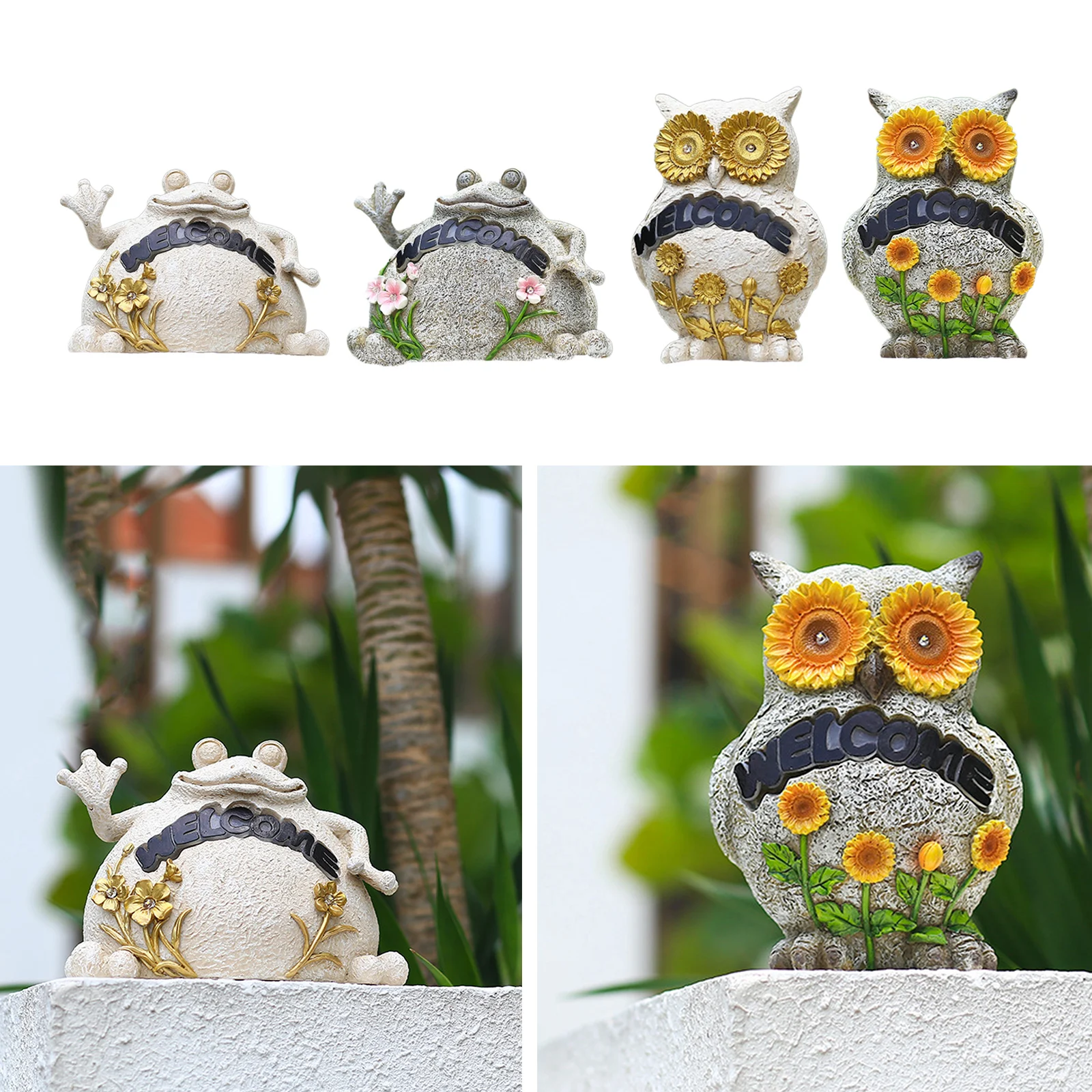 

Статуя животного из смолы, настенное украшение, наружное украшение сада, дерево, скульптура животного