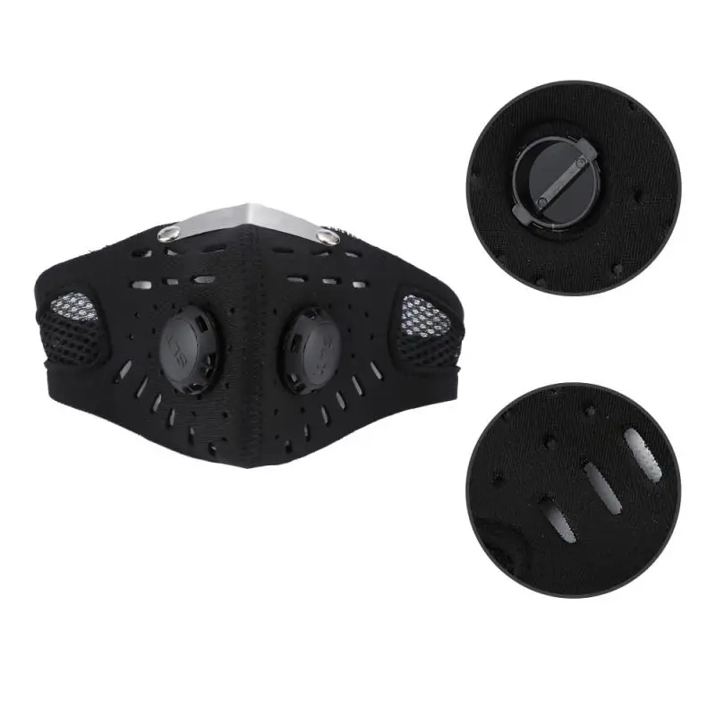 Велосипедная маска для лица Ветрозащитная с активированным углем выхлопная