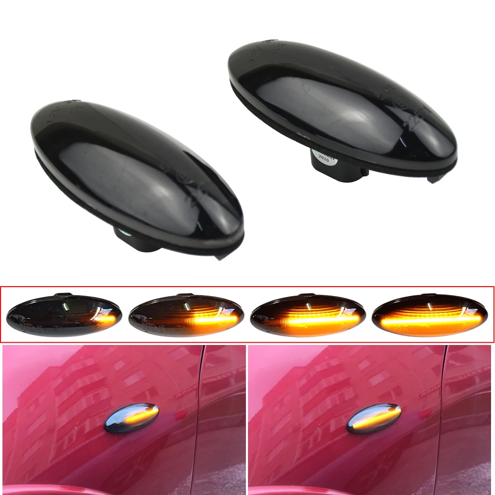

High Quality Dynamic Side Marker Turn Signal Light For Toyota Yaris Mk2 RAV4 Mk3 Auris COROLLA 8173002080 Indicator Blinker Lamp
