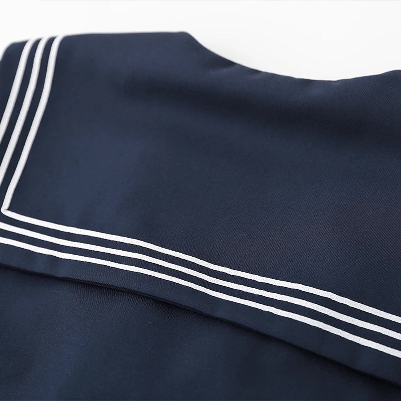 Новинка 2021 Матросская униформа темно синяя школьная для выступлений