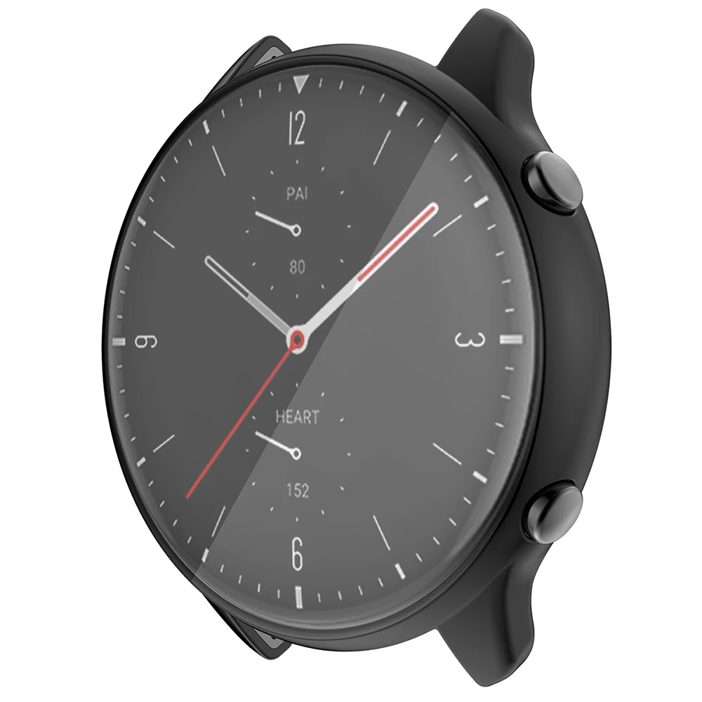 Screen Protector Flexible Cover for Huami Amazfit GTR 4 3 2 2e Watch Case for GTR3 Pro Bumper Soft TPU Scratch-resistant Shell