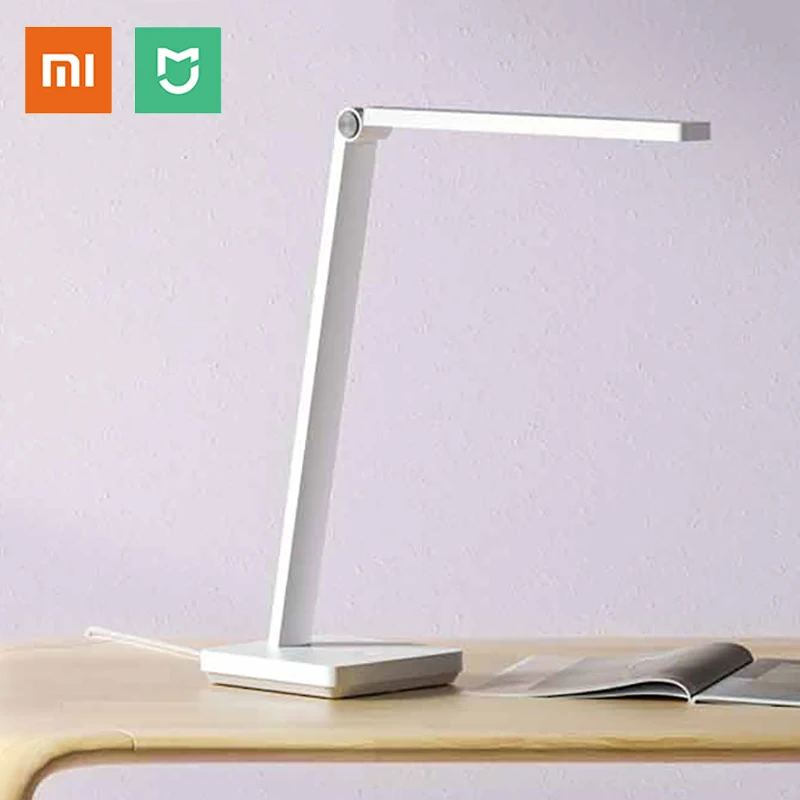 

New Xiaomi Mijia Foldable LED Smart Desk Lamp Lite Eye Protection Reading Light Touch Switch Mijia APP Voice Smart Dimming