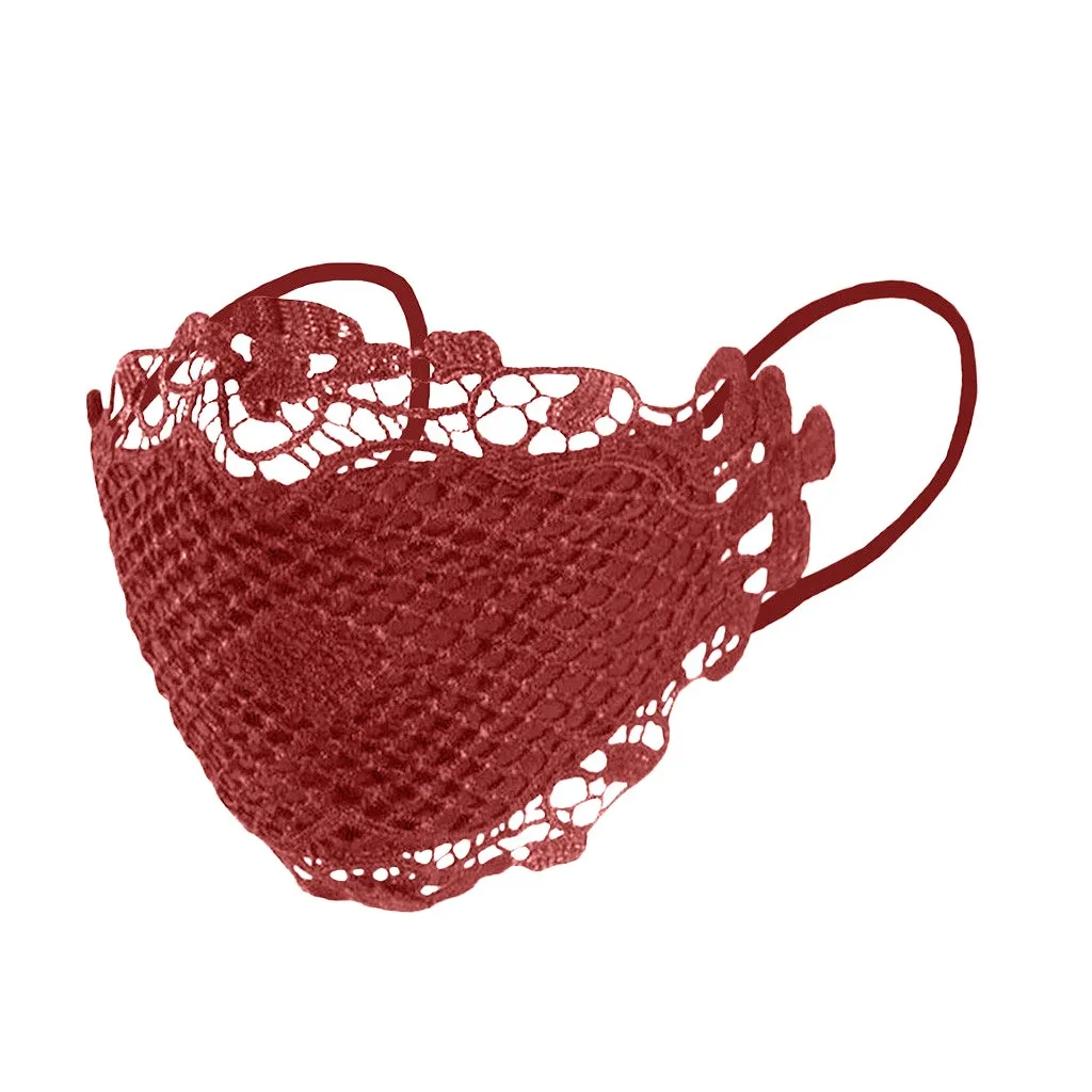 

3PCS Women Lace Applique Washable Mouth Face Mask Face Mouth Cover Costumes Party mondkapjes wasbaar mascarilla tela face mask