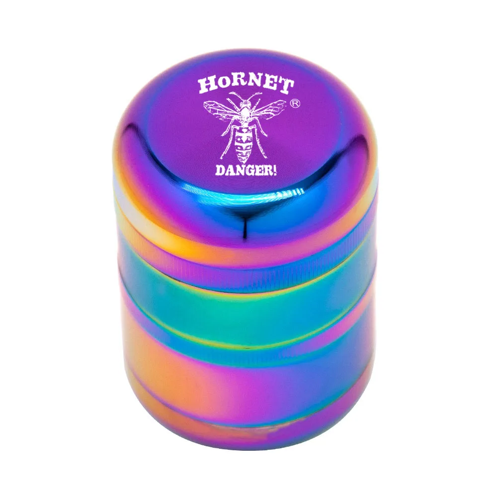 HORNET цинковый сплав травы табака Мясорубка с пыльца Catcher 60 мм 6 шт. Металл дым