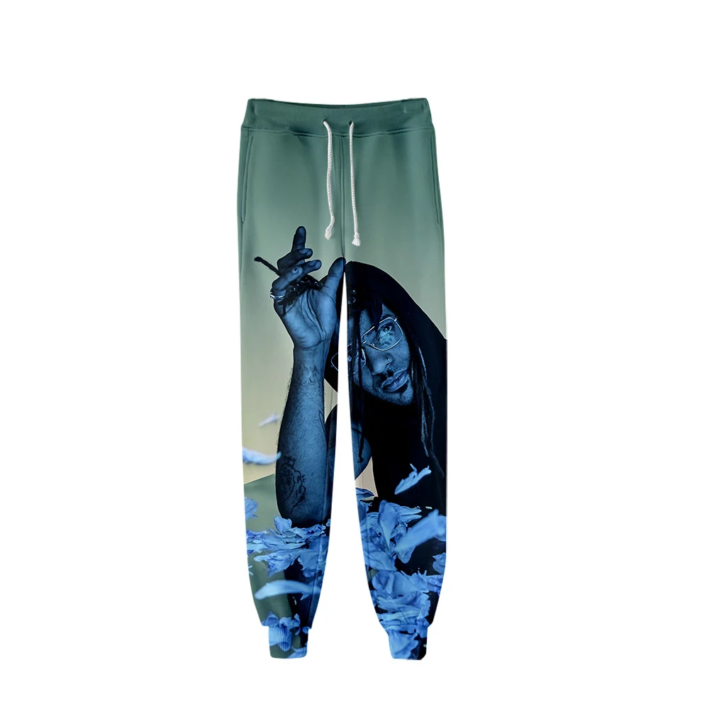 

2020 New HIP HOP Pusha T 3D style Women Fashion casual Winter trousers Winter Lady Hem pants