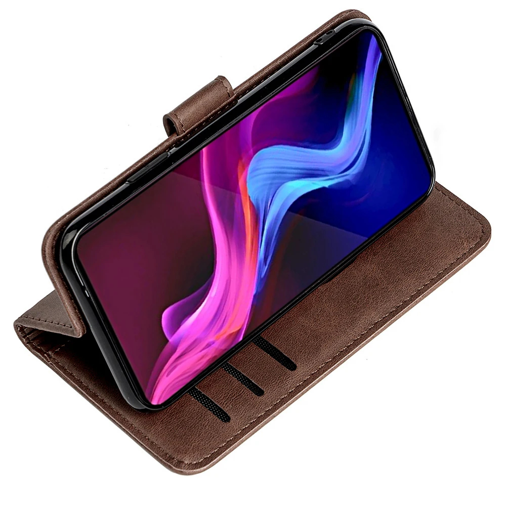 

NINY For Vsmart Active 3 Phone Case Fashion Leather Case with Front Buckle High-Quality Durable Material for the Service Life