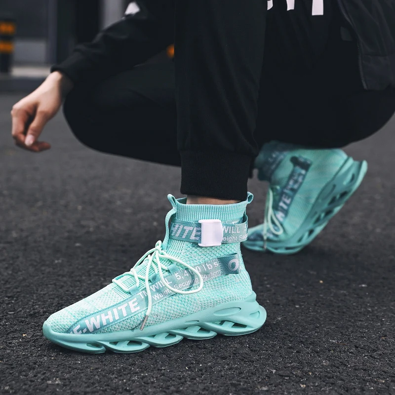 2019 мужские летние новые кроссовки для бега Молодежные треккинговые беговые с