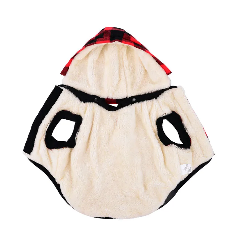 Зимнее пальто для собак толстая флисовая куртка одежда толстовка в британском