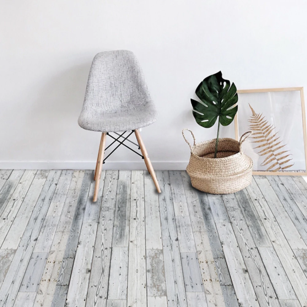 Самоклеящаяся ПВХ напольная наклейка 20x300 см в стиле ретро винтажный рисунок