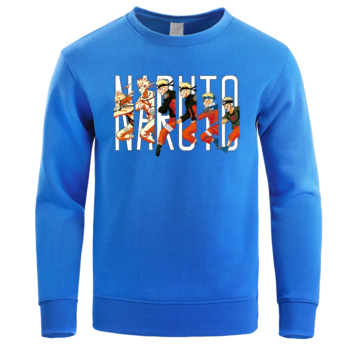 Uzumaki Наруто толстовка мужская Японская с круглым вырезом толстовки 2019 новый