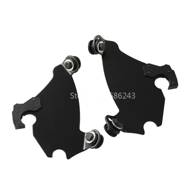 Для Harley Davidson Dyna Street Sportster мотоцикл 48 мм вилка кронштейн перчатка фара обтекатель