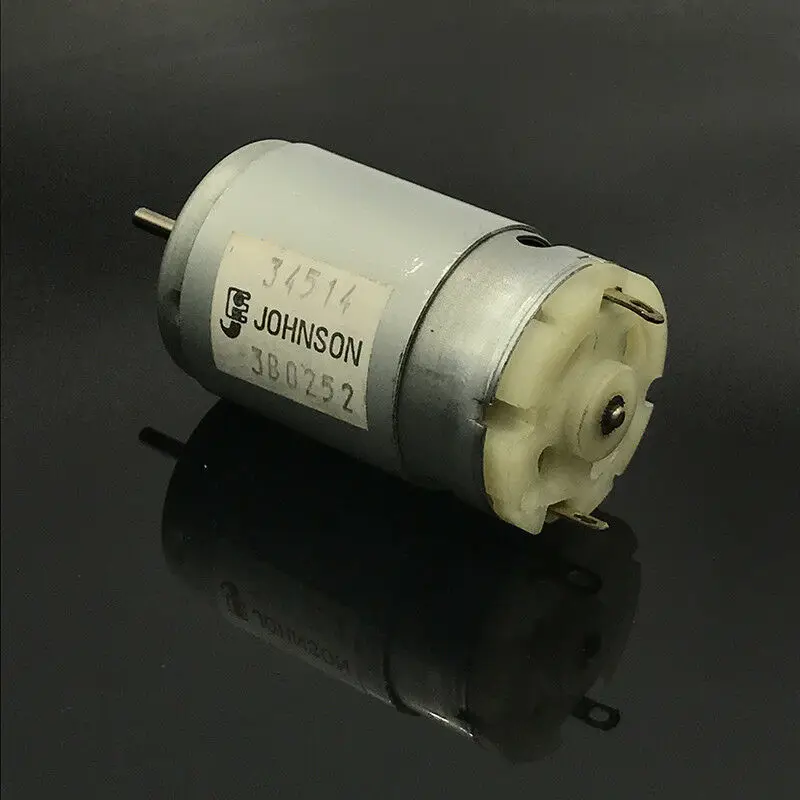 Двигатель JOHNSON 34514 Micro 27 5mm 395 DC 6V 24V 12V 18V высокая скорость большой крутящий момент