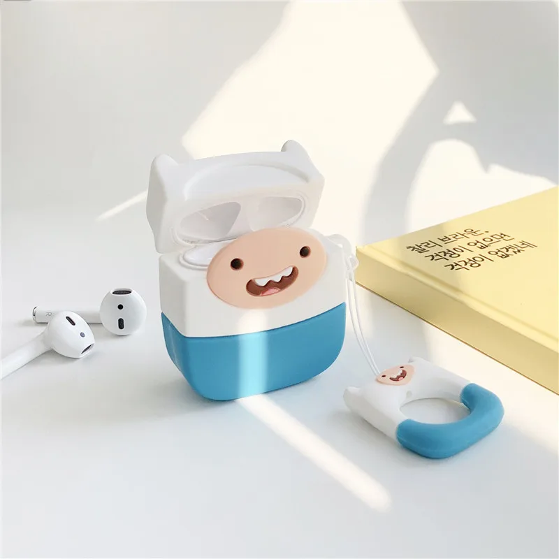 Чехол для наушников Airpods 1 2 с мультяшной игровой машиной и Bluetooth, милый защитный чехол, аксессуары с брелком, стереоскопический дизайн