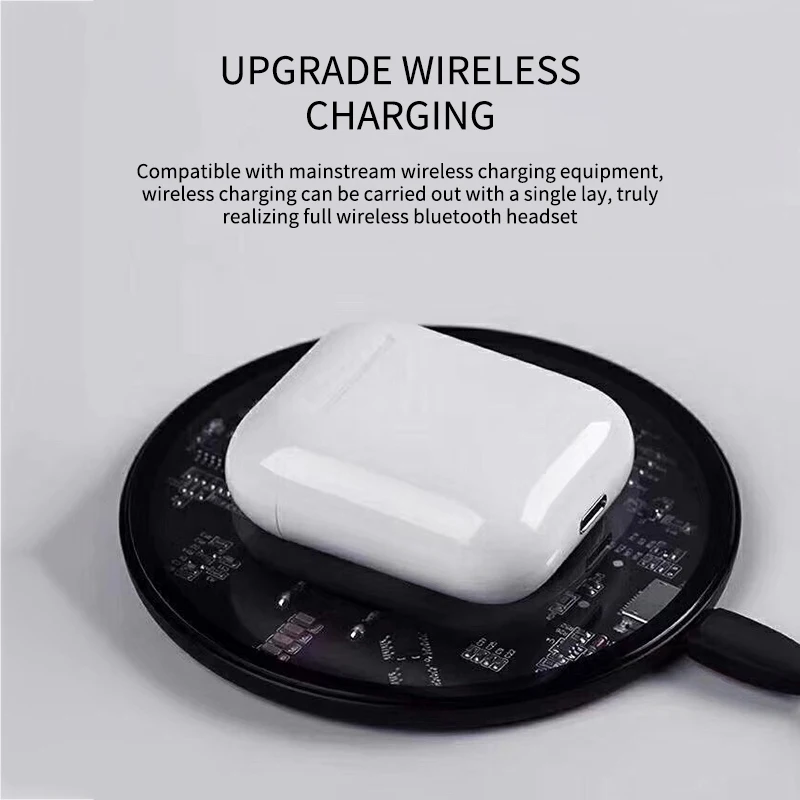 3 Вт для Apple Airpods 2 QI Беспроводное зарядное устройство док станция Pad беспроводные