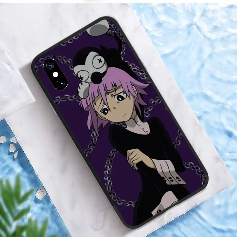 

Japan anime Soul Eater Phone Case For Xiaomi Redmi note 7 8 9 t k30 max3 9 s 10 pro lite