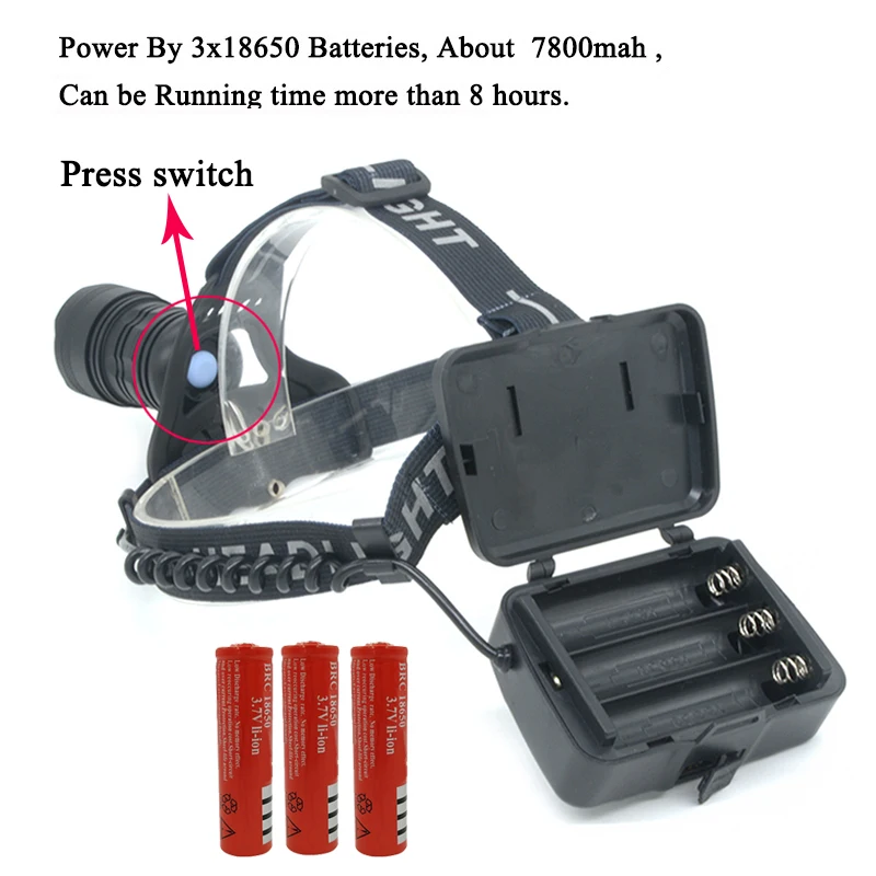 Litwod Z40 2808 оригинальный XHP70.2 светодиодный 32 Вт Высокое зум головной светильник