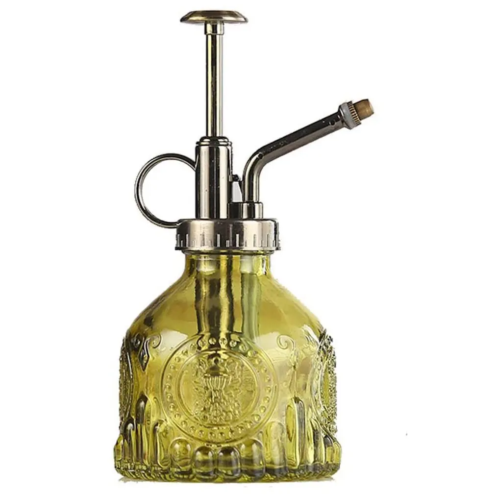 

Retro Relief Spray Pot Garden Watering Pot Delicate Glass Water Sprayer Tools Creative Garden Sprinkler