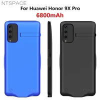 6800mah battery charger cases for huawei honor 9x pro powerbank case external charging battery cases for honor 9x power bank