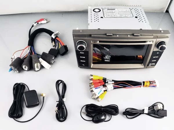 Мультимедийный видеопроигрыватель OTOJETA 7 дюймов Android 10 0 для TOYOTA AVENSIS 2008 2013 GPS 2din