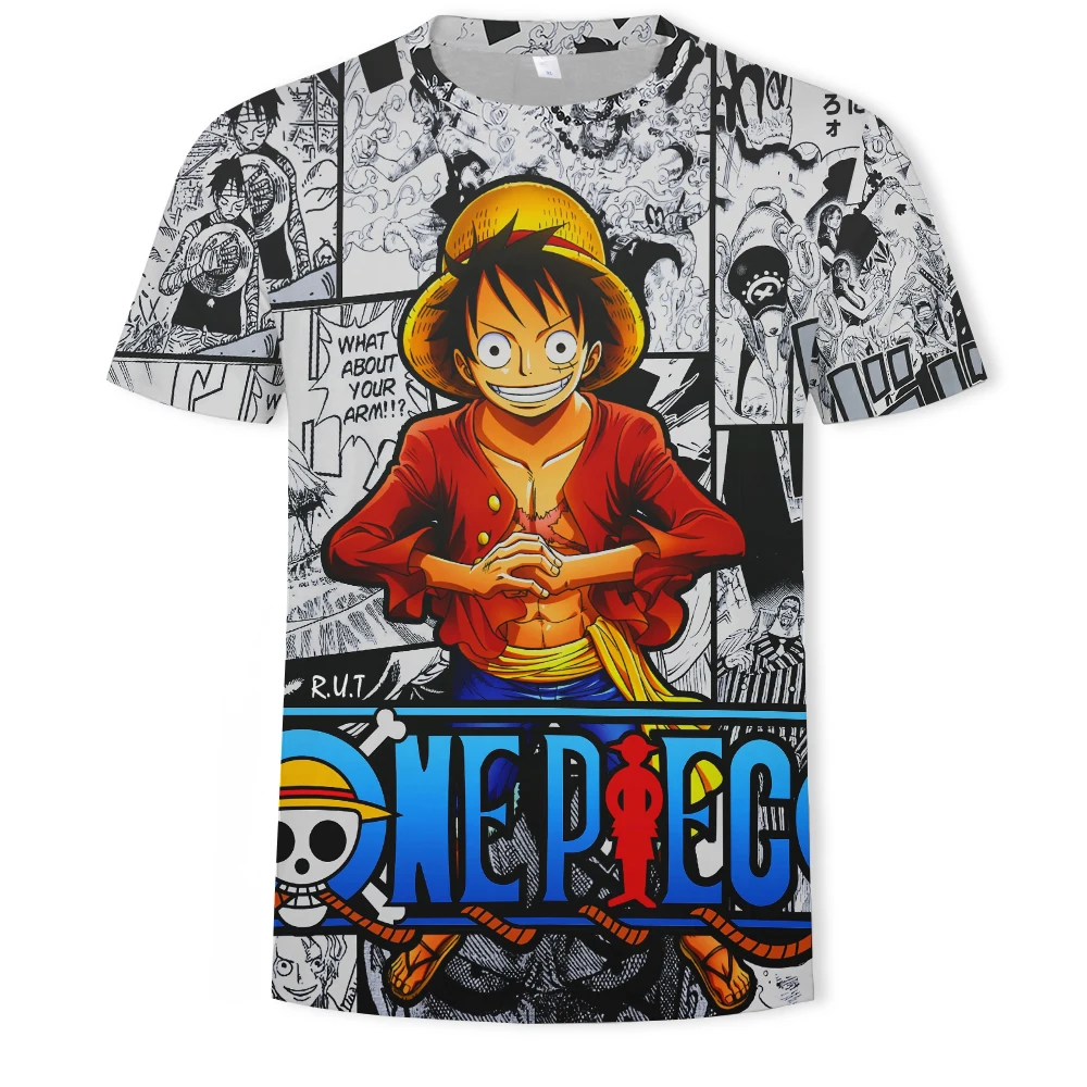 

2021 new Japanese cartoon senior T-shirt anime 3DT sweatshirt graphic T-shirt oversize T-shirt men and women summer breathable