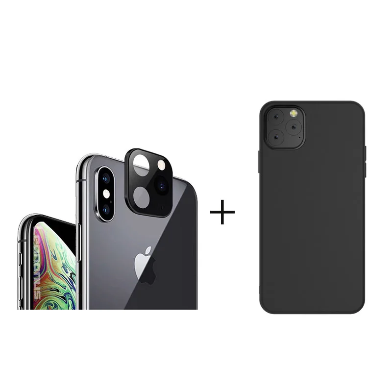 Закаленное стекло для iPhone X XS Max объектив Второе изменение на 11 Pro металлический