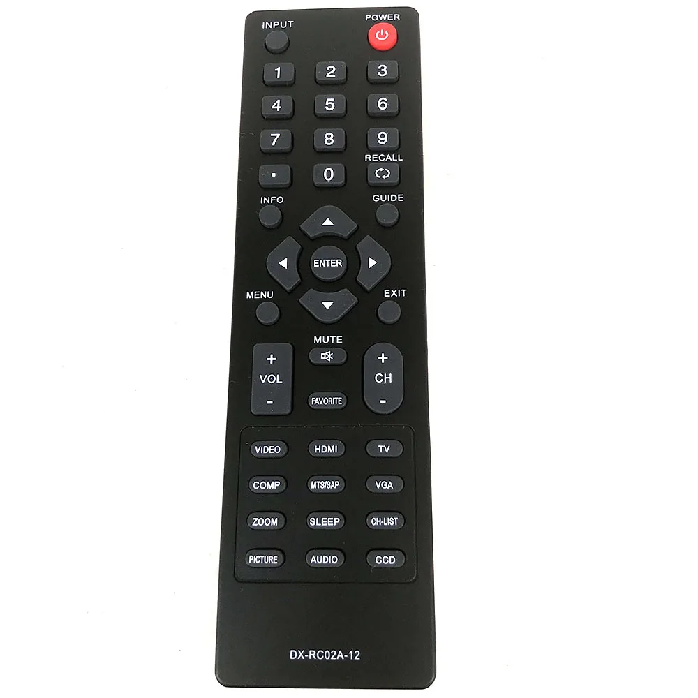 Новый DX RC02A 12 для GTO DYNEX ЖК дисплей светодиодный ТВ дистанционного Управление RC01A 13