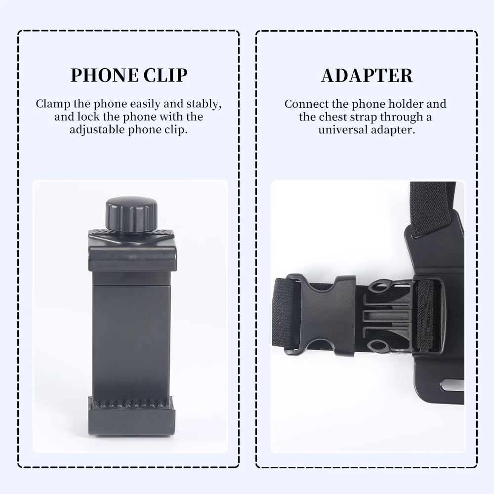 mobile phone chest mount 4 5 5inch strap holder cell phone clip action camera adjustable straps for you to discover free global shipping
