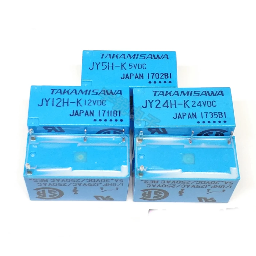 

5PCS/Lot JY5H-K/JY12H-K/JY24H-K Relay 5V/12V/24V 5A 4Pin