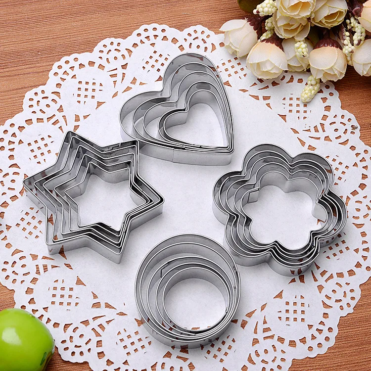 

20Pcs Cookie Mold Biscuit Fondant Pastry Cutter Cake Decorating Accessories DIY Baking Tools Cookie Mold kitchen Gadgets