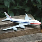 Модель самолета Air Force One из Кореи, модель самолета Боинг 747, металлический самолёт 6 дюймов, литый под давлением, коллекция миниатюрных мотоциклов, Eduactional игрушки для детей