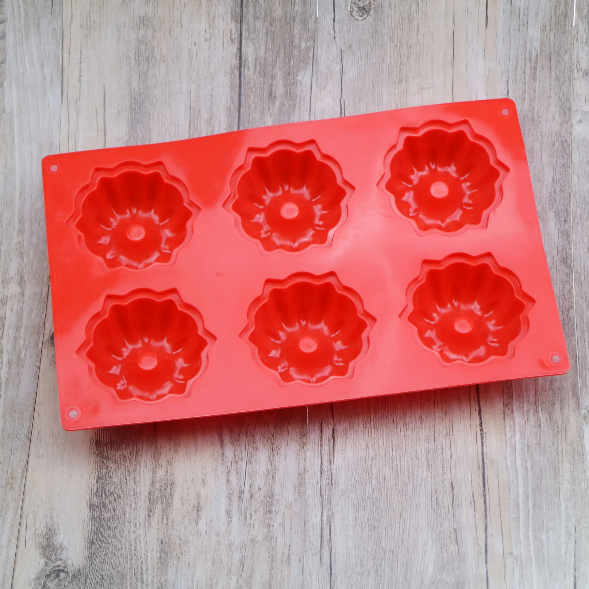 Силиконовая 6 кружевная форма для торта с тыквой формочка желе чашкой хофффмафен