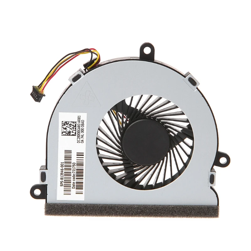 DC 5V 0.26A Laptop Cooler CPU Cooling Fan For HP 15-AC Series DC28000GAR0 SPS-813946-001 4-PIN cooling fan | Компьютеры и офис