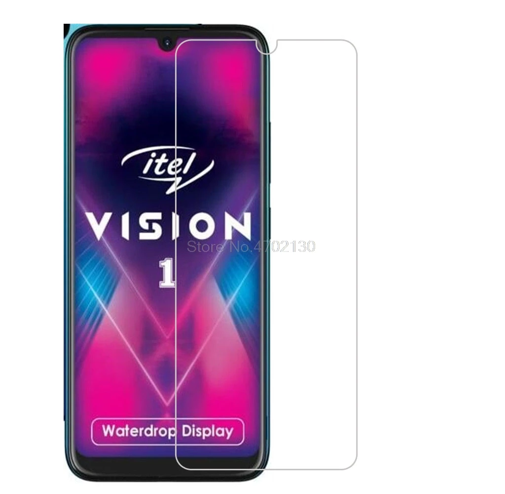 Закаленное стекло для Itel Vision 1 защитная пленка Взрывозащищенный протектор экрана