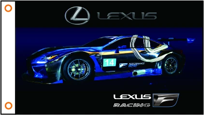 

Автомобильный флаг Lexus Banner 3 фута x 5 футов 100% полиэстер